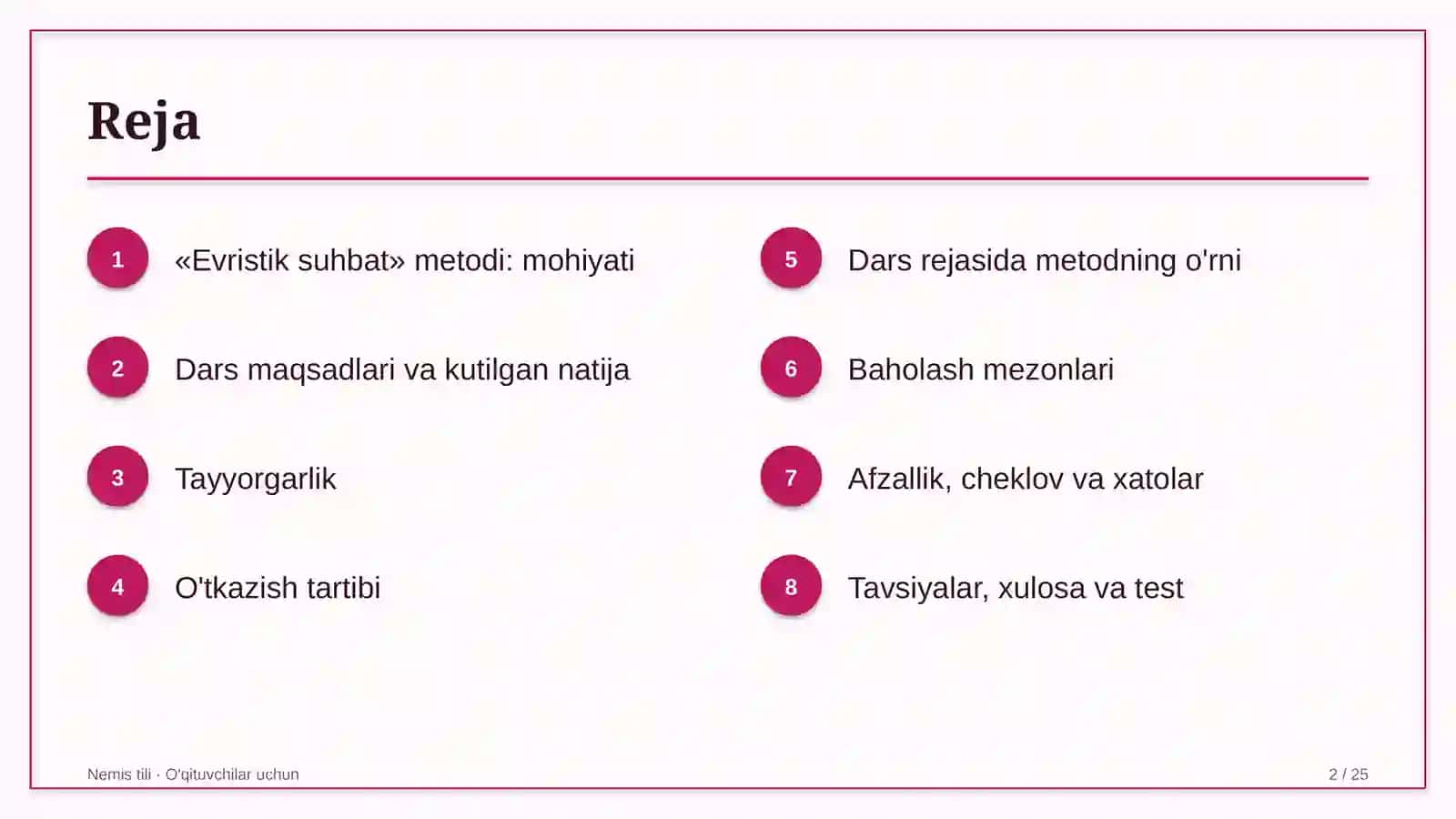 nemis tili darslarida evristik suhbat metodidan foydalanish 8317 2