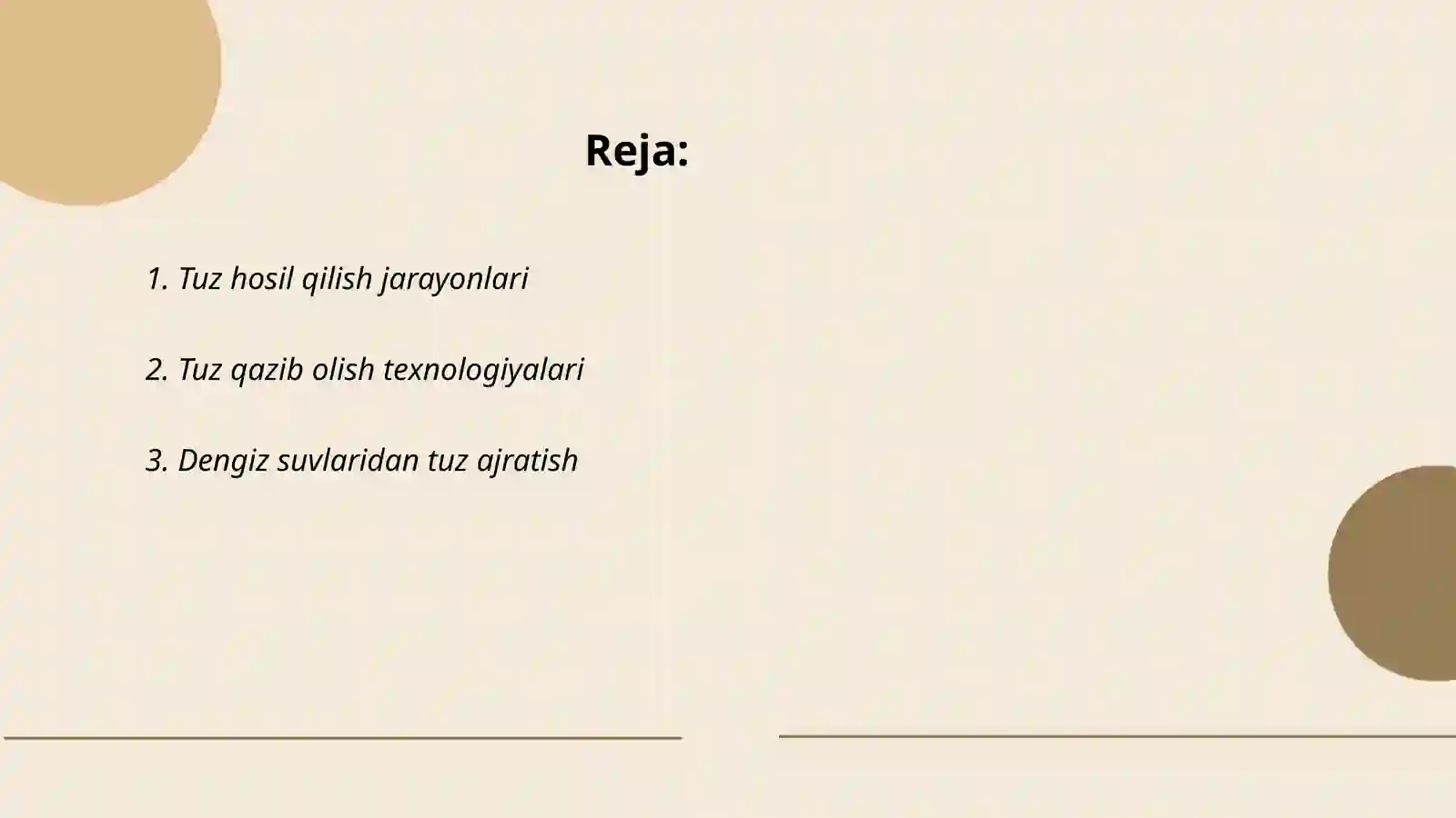 Tuzlarning olinish usullari 2