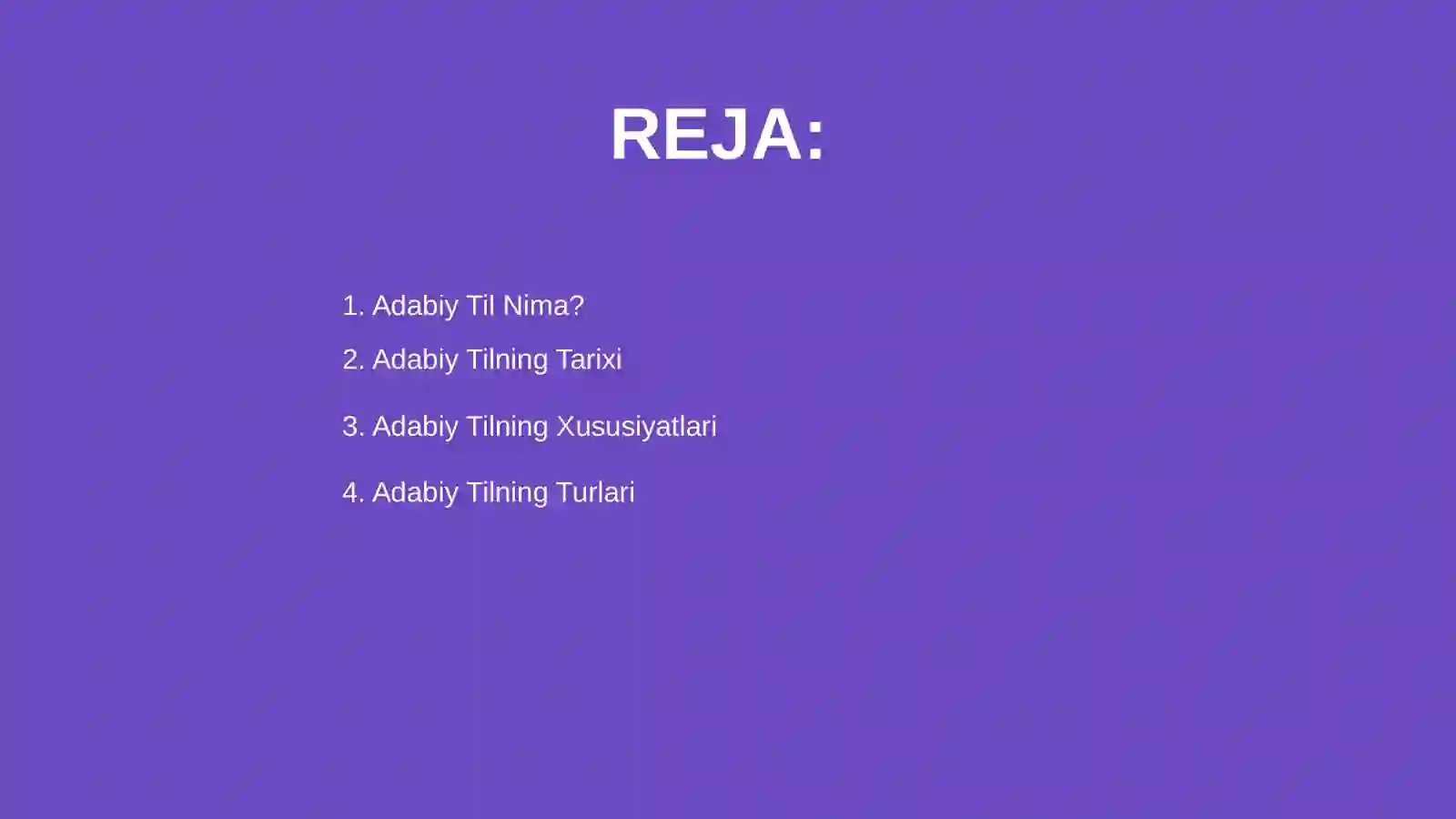 Adabiy til va uning turlari 2