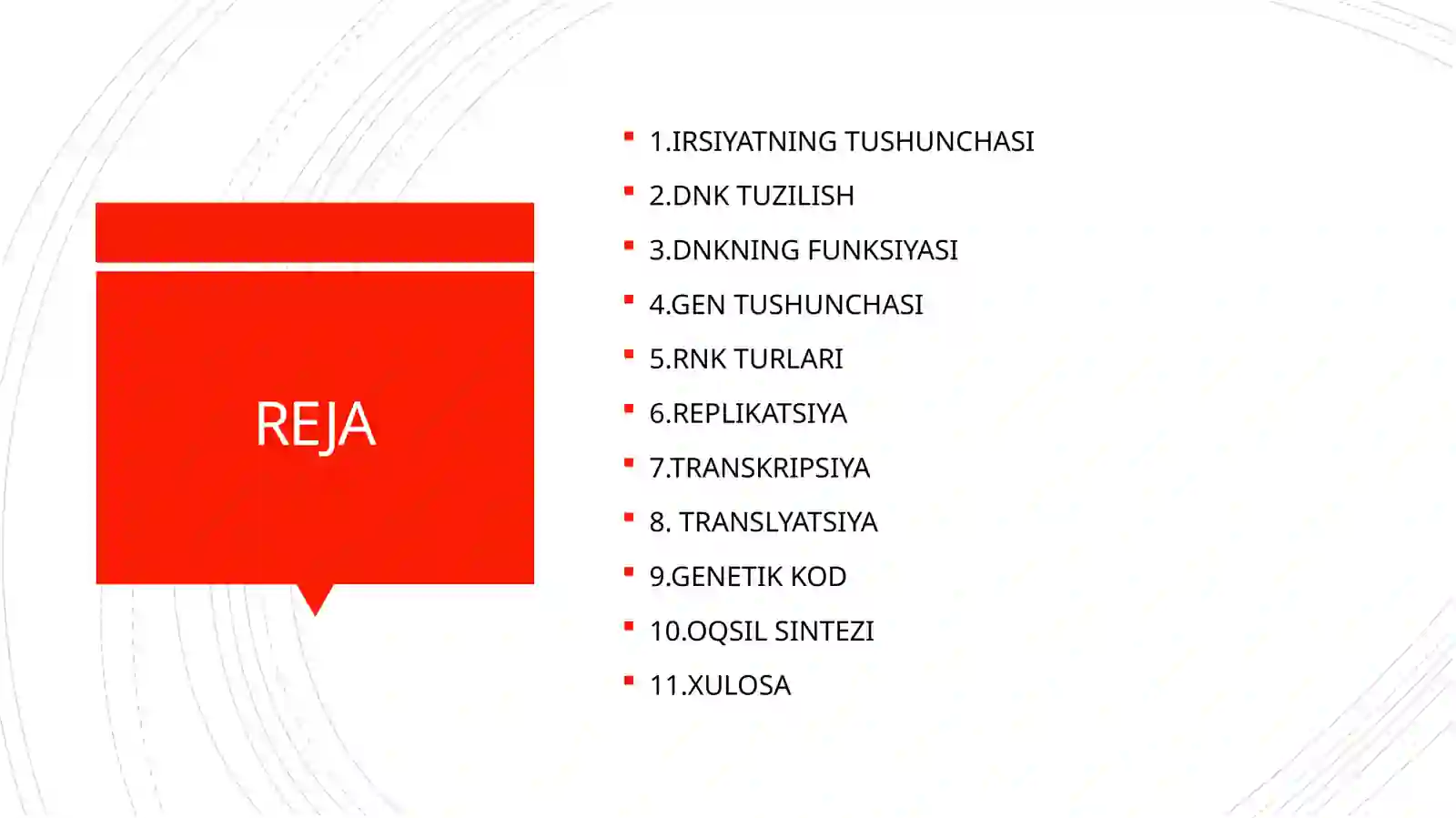 IRSIYATNNING MOLEKULYAR ASOSLARI 2