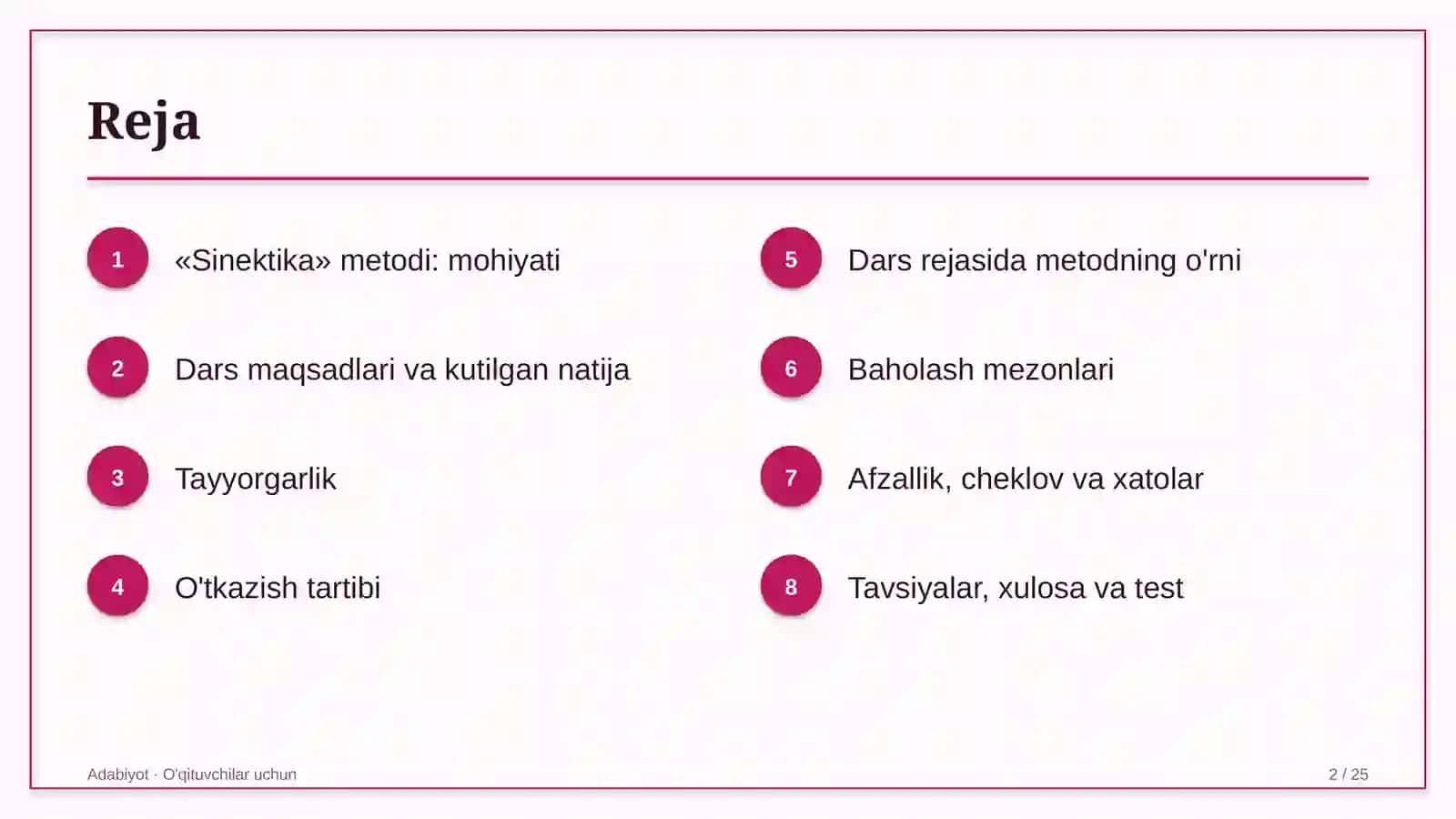 adabiyot darslarida sinektika metodidan foydalanish 6361 2