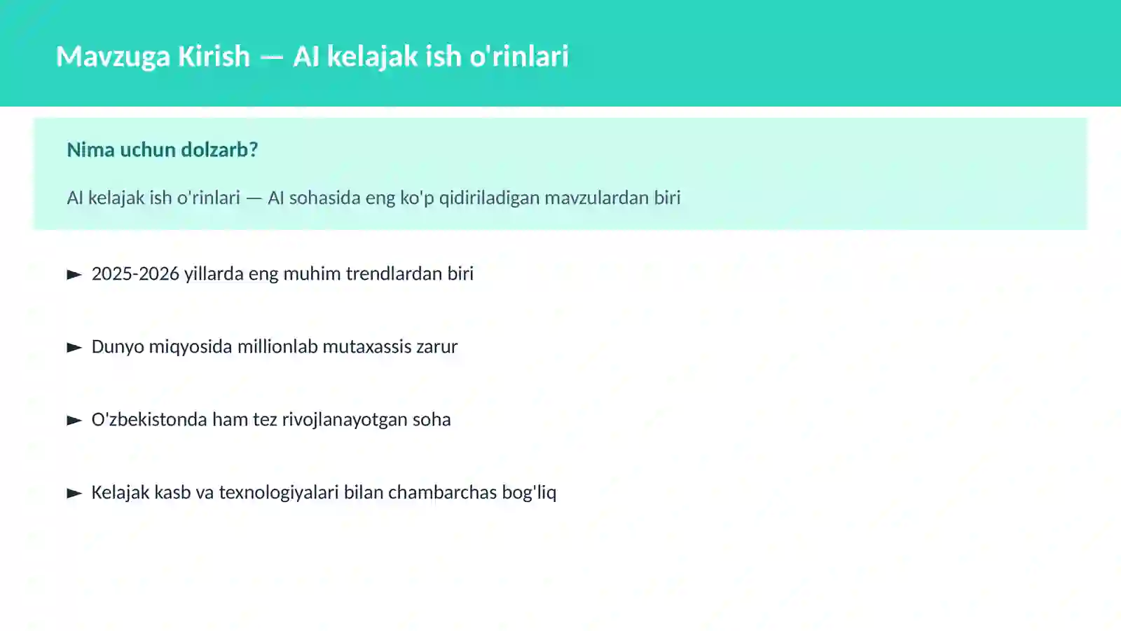 AI AMALIY SOHALARDA 2