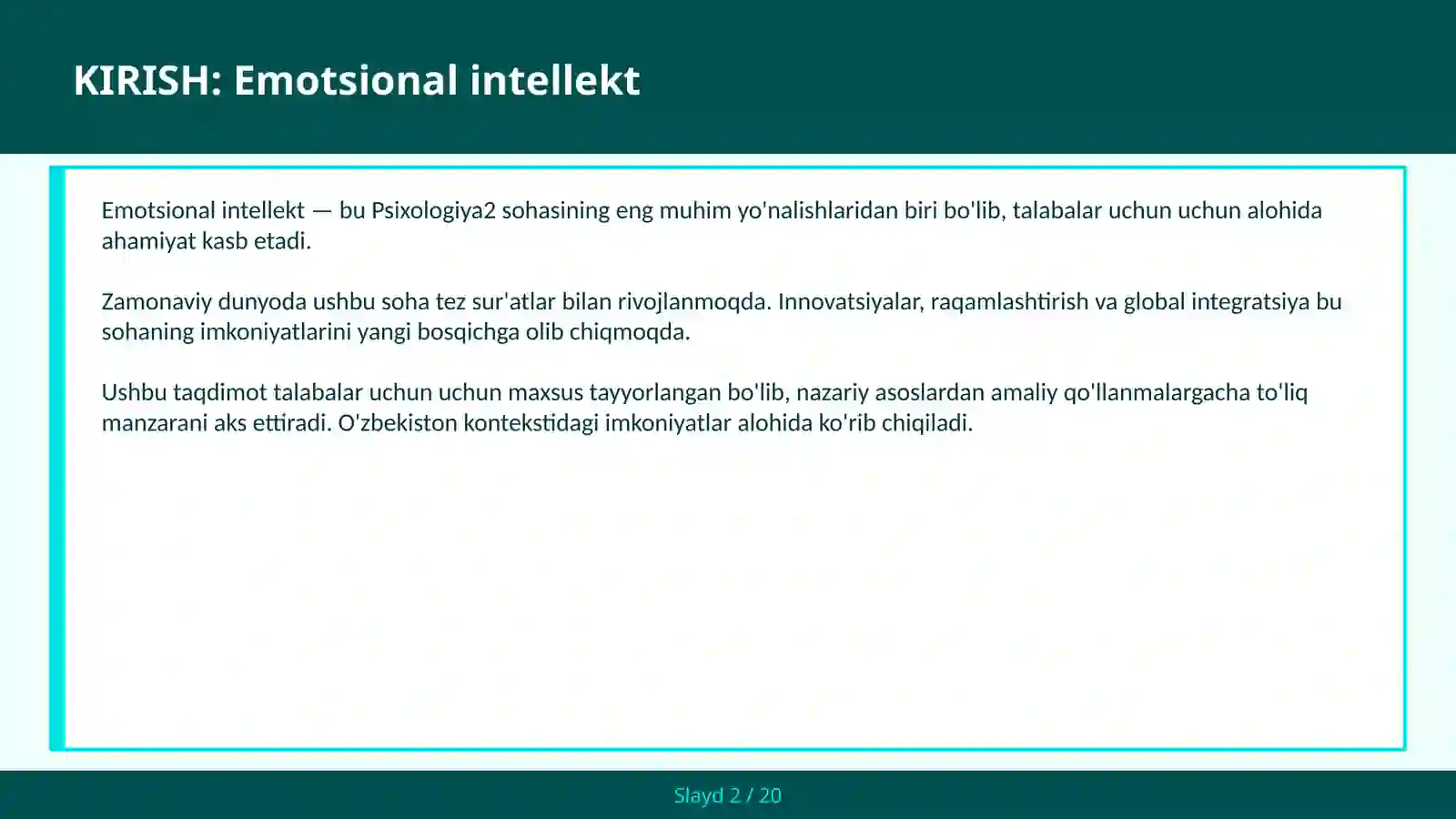Emotsional Intellekt 2