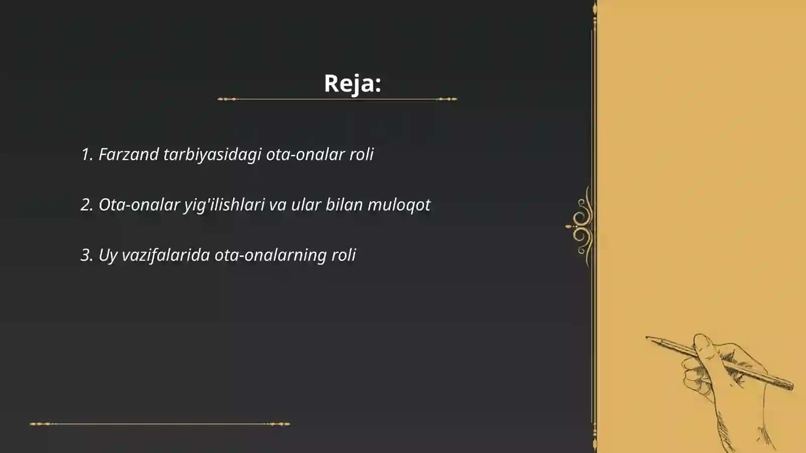 Ota-onalar bilan hamkorlik 2