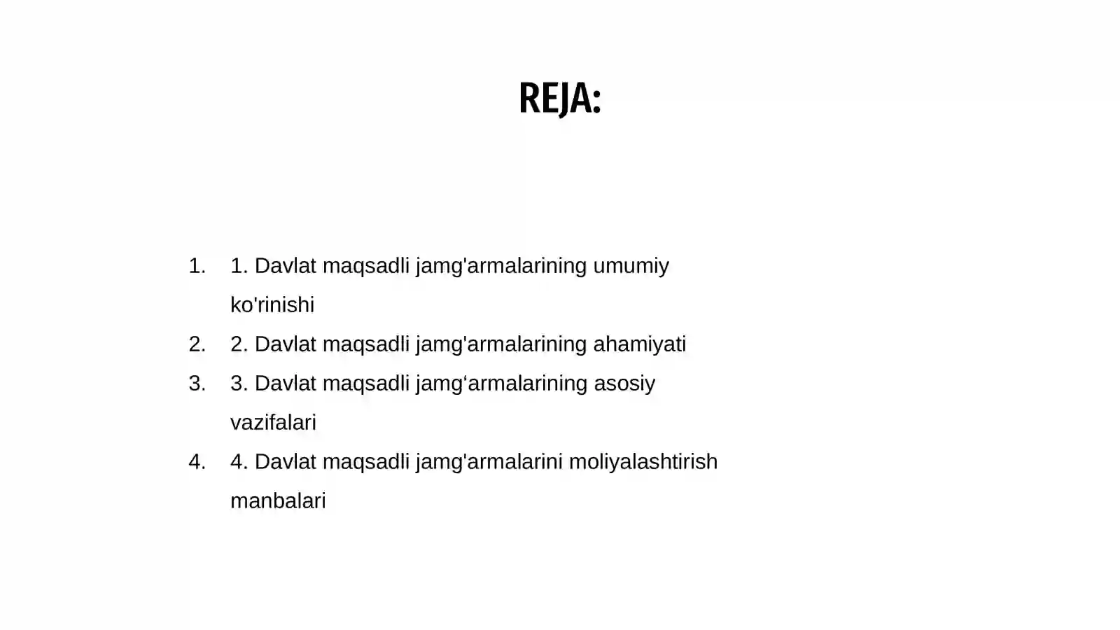 Davlat maqsadli jamgʻarmalari 2