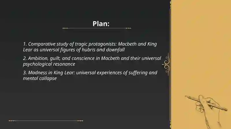 Macbeth, King Lear 2