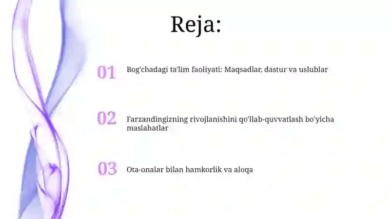 Bog'chadagi ta'lim faoliyati: Maqsadlar, dastur va uslublar 2