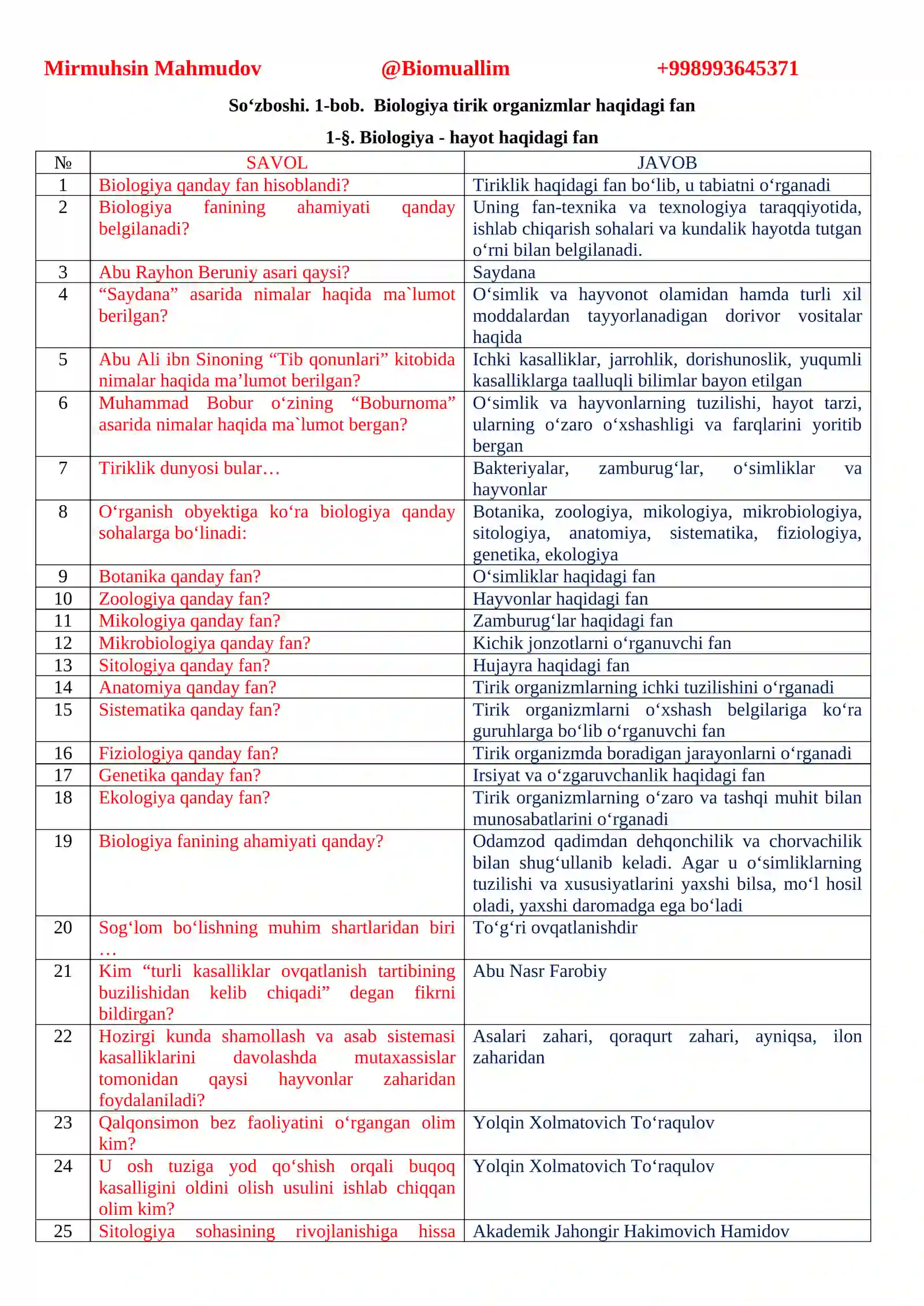 5-sinf biologiya ga qo`llanma 2