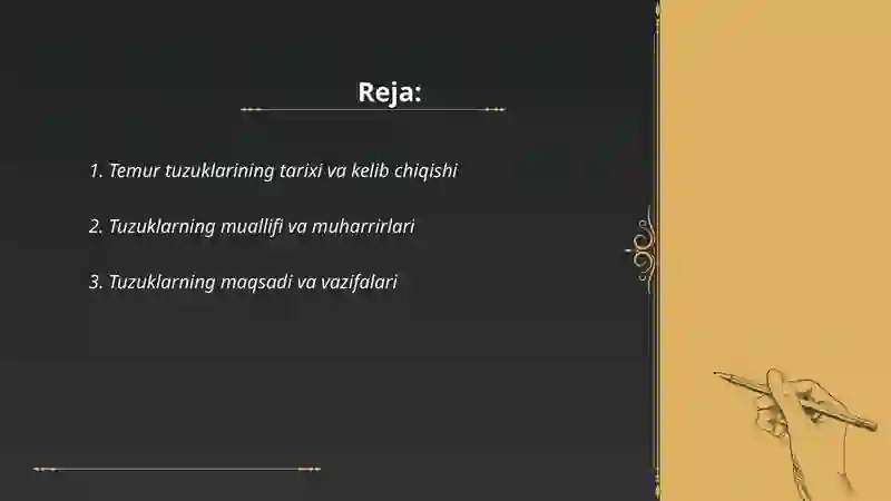 Temur Tuzuklari 2