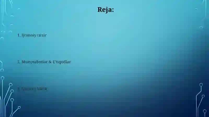 Ijtimoiy psixologiyada asosiy tushunchalar 2
