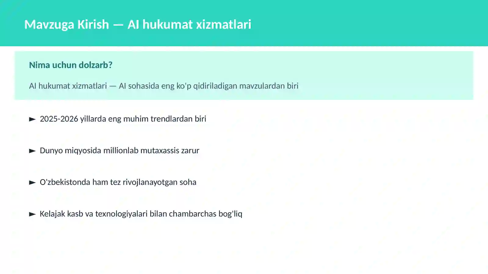 AI AMALIY SOHALARDA 2