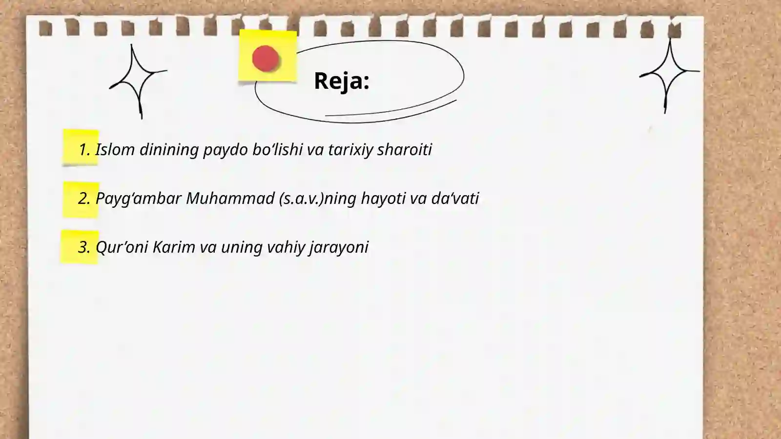 Islom dini tarixi va mohiyati 2