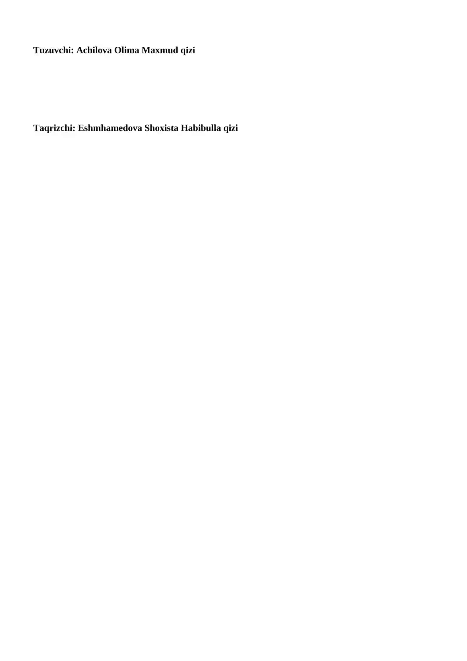 TIKUVCHILIK DIZAYNI (BICHISH-TIKISH) TO‘GARAGI BO‘YICHA KENGAYTIRILGAN O‘QUV-USLUBIY QO‘LLANMA 2