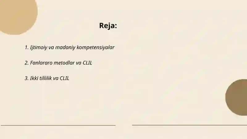 Clil yondashuvi bilan o’quvchilarda egallanadigan kompetensiyalar 2