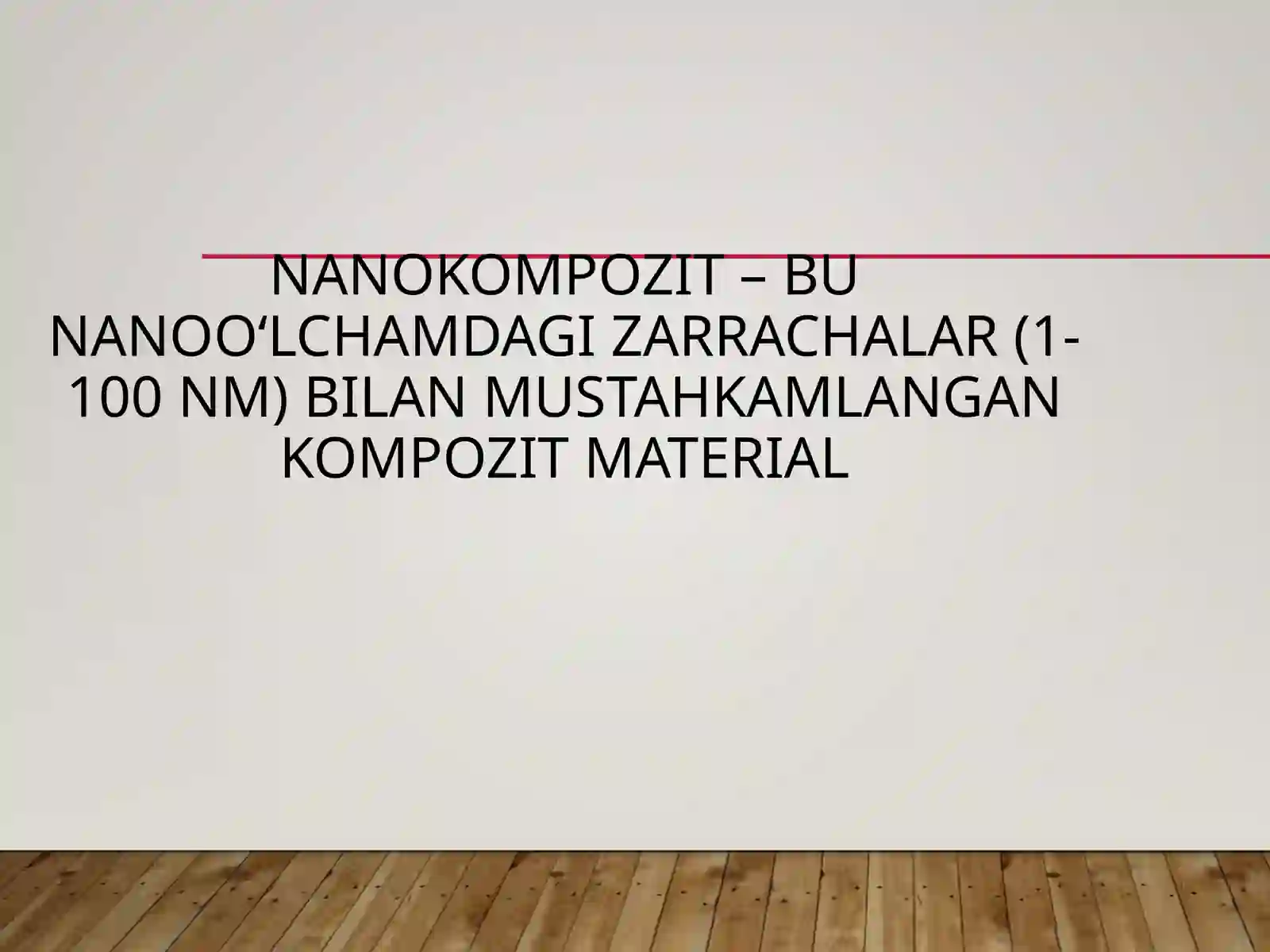 Nanokompozitlar tarkibi 2