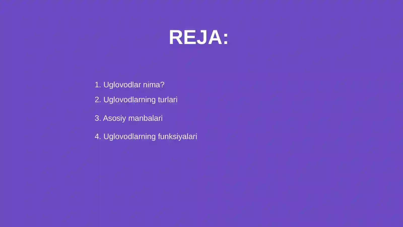 Uglevodlar 2