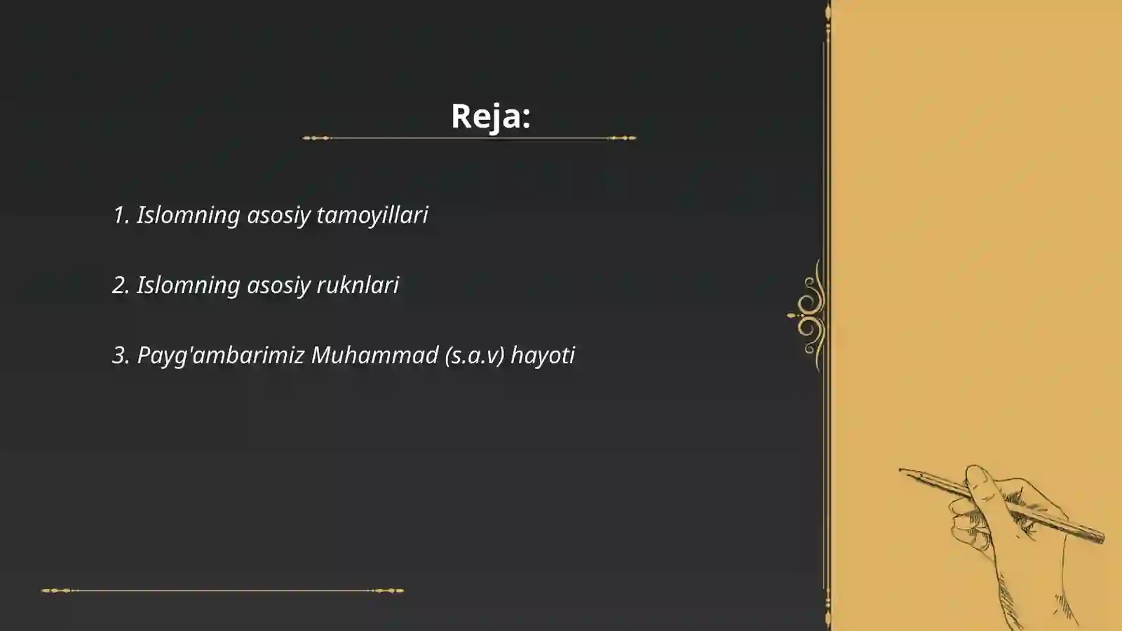 Islom dini va mohiyati 2