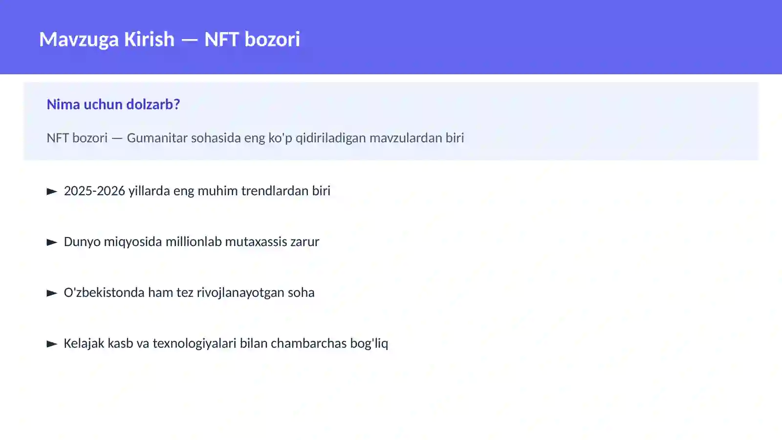 NFT bozori 2
