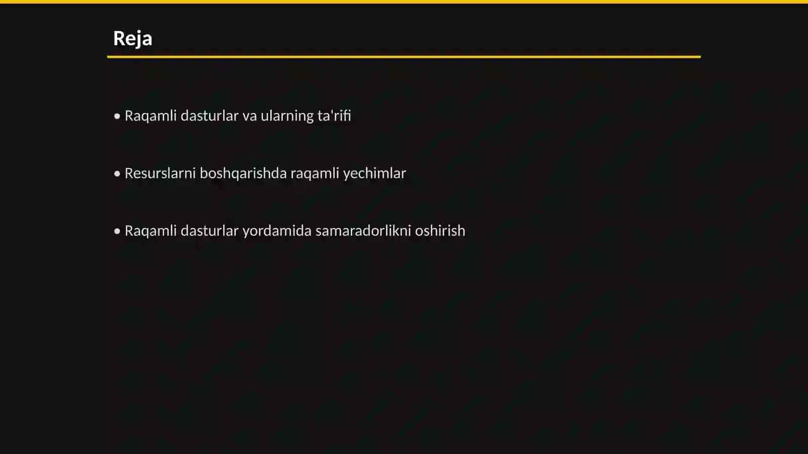 Raqamli dasturlar va ularning ta'rifi 2