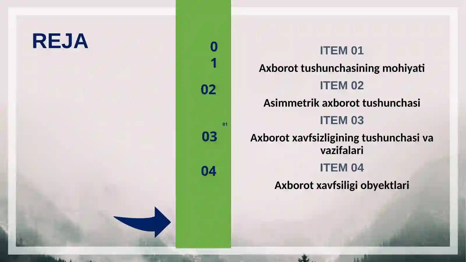Axborot xavfsizligining mohiyati va uning tahdidlari 2