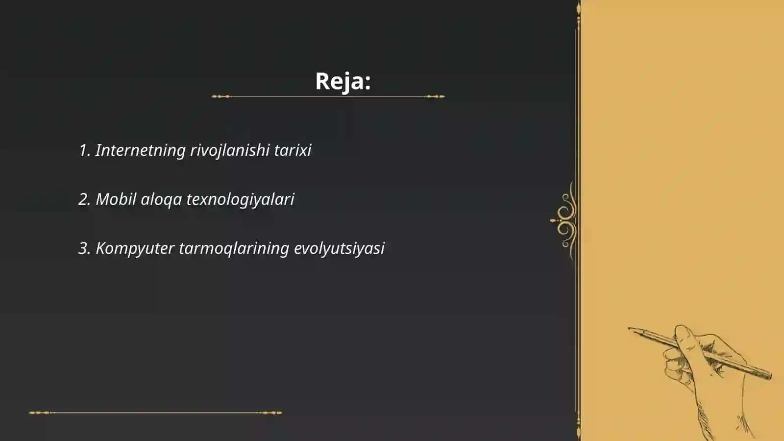 Tarmoq texnologiyalari tarixi 2