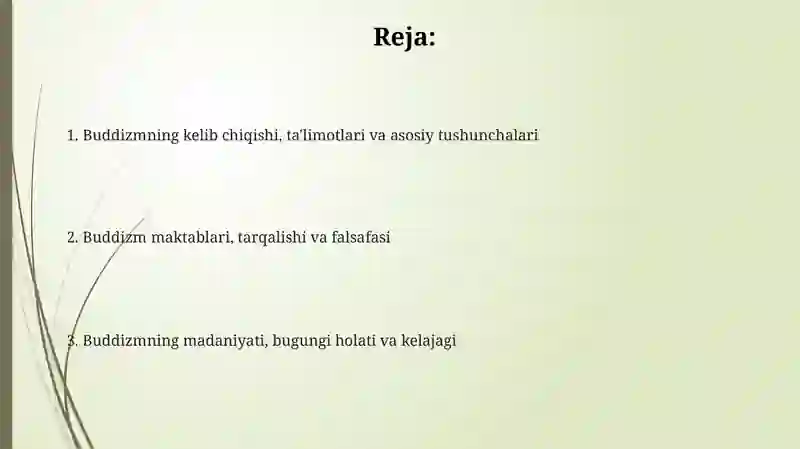 Buddaviylikning tarixi 2