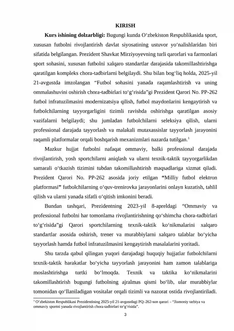 Futbolchilarni texnik-taktik harakatlarini takomillashtiruvchi vositalar 2
