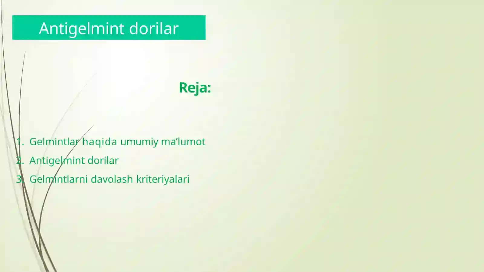 Farmakologiya fanidan darslik 2