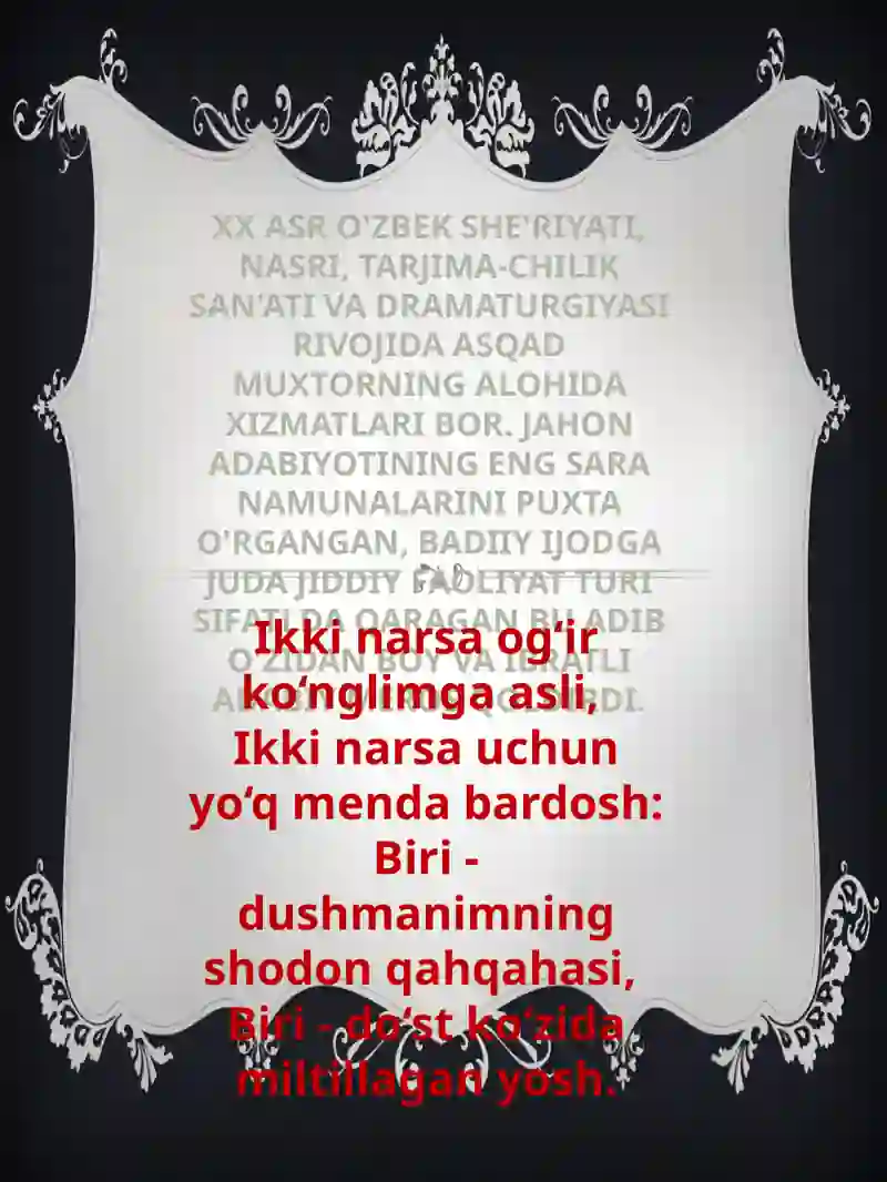 Asqad Muxtor 2
