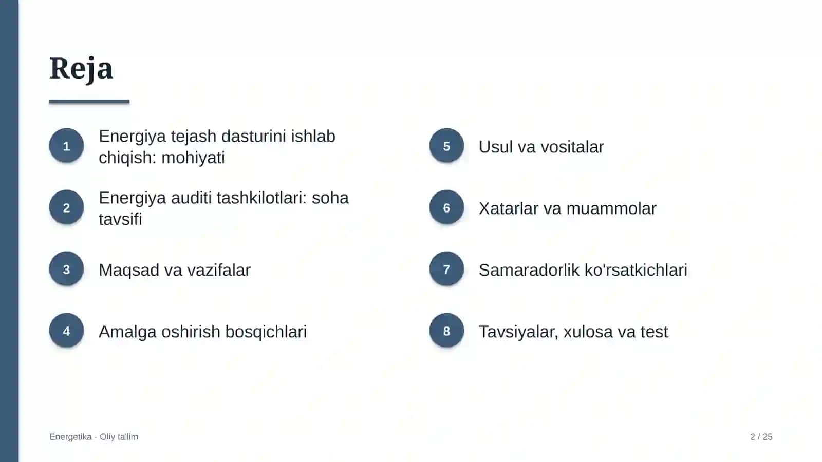 energiya auditi tashkilotlarida energiya tejash dasturini ishlab chiqish 6658 2
