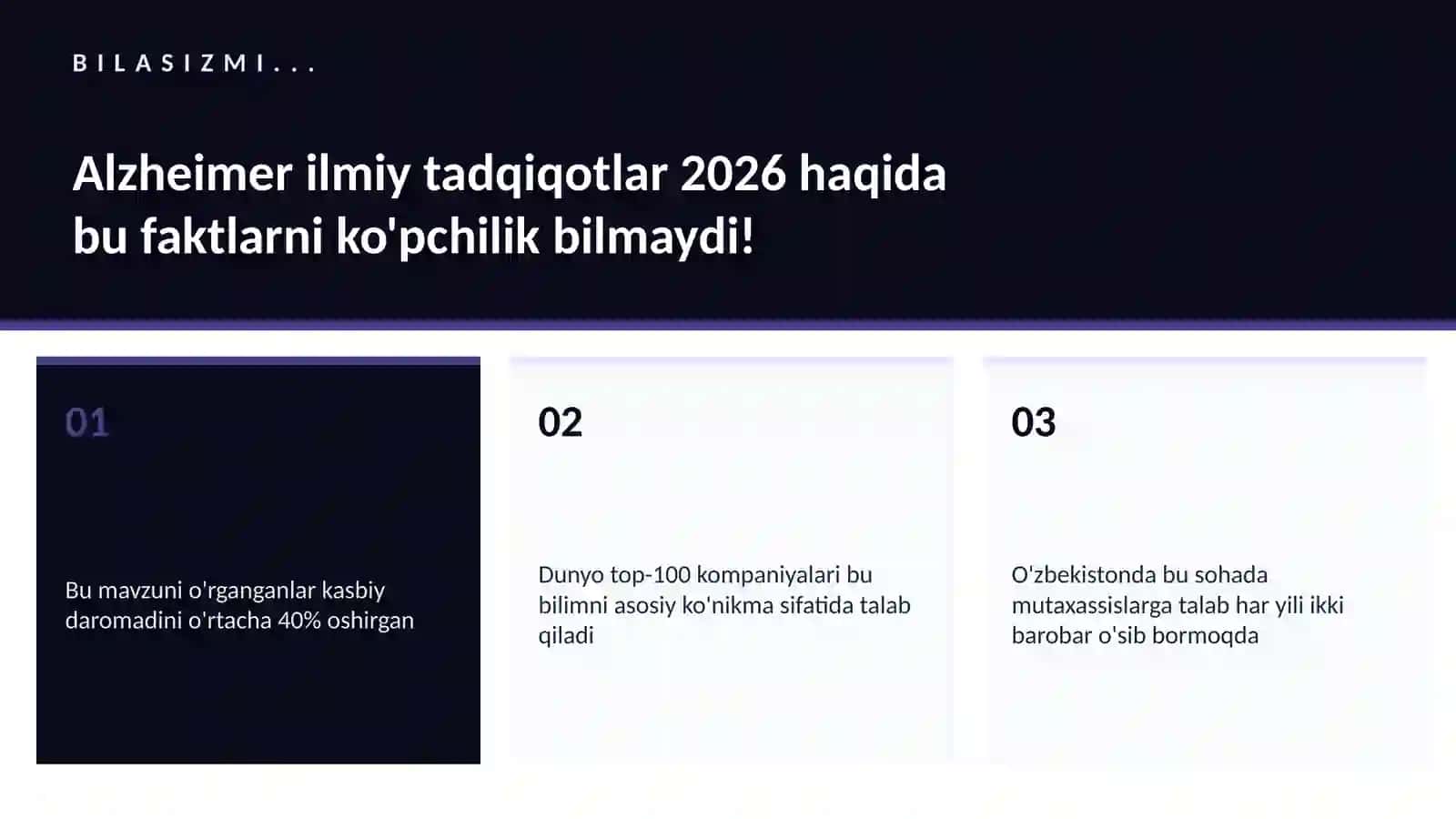 ALZHEIMER ILMIY TADQIQOTLAR 2026 2