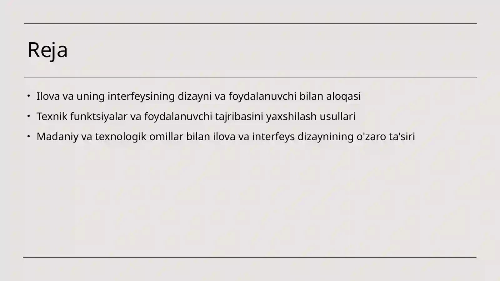 Ilova va uning oynasi 2