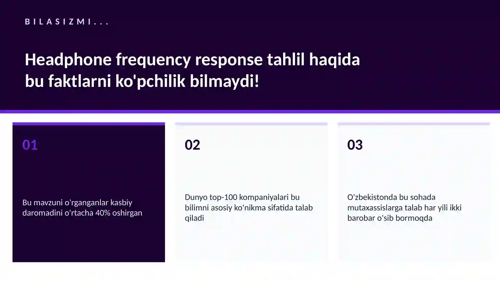 Headphone frequency response tahlil 2