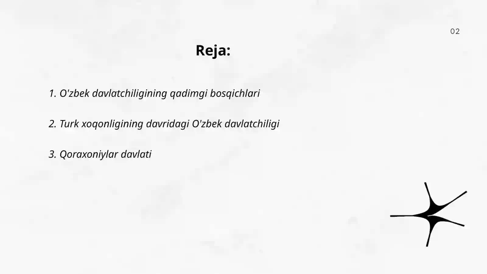 O'zbek davlatchiligining tarihiy bosqichlari 2