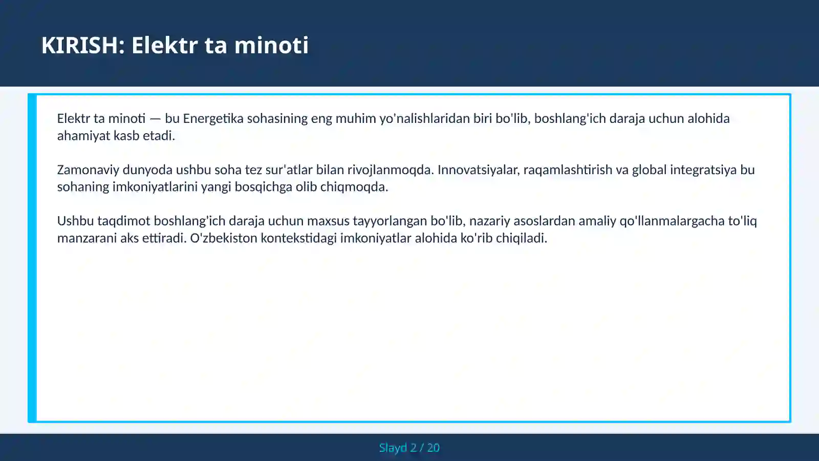 Elektr ta minoti 2
