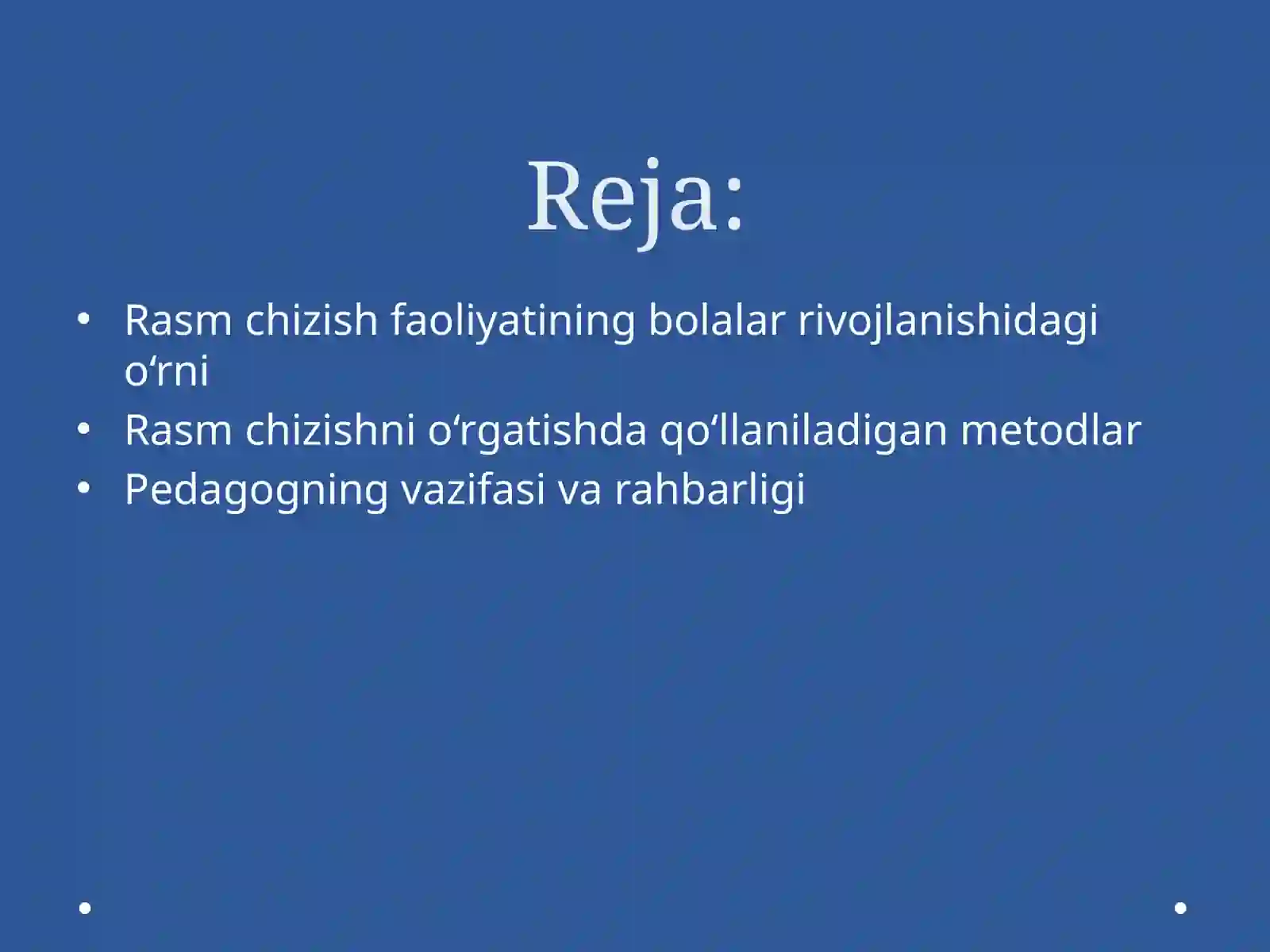 Maktabgacha yoshdagi bolalarni rasm chizishga o`rgatish 2