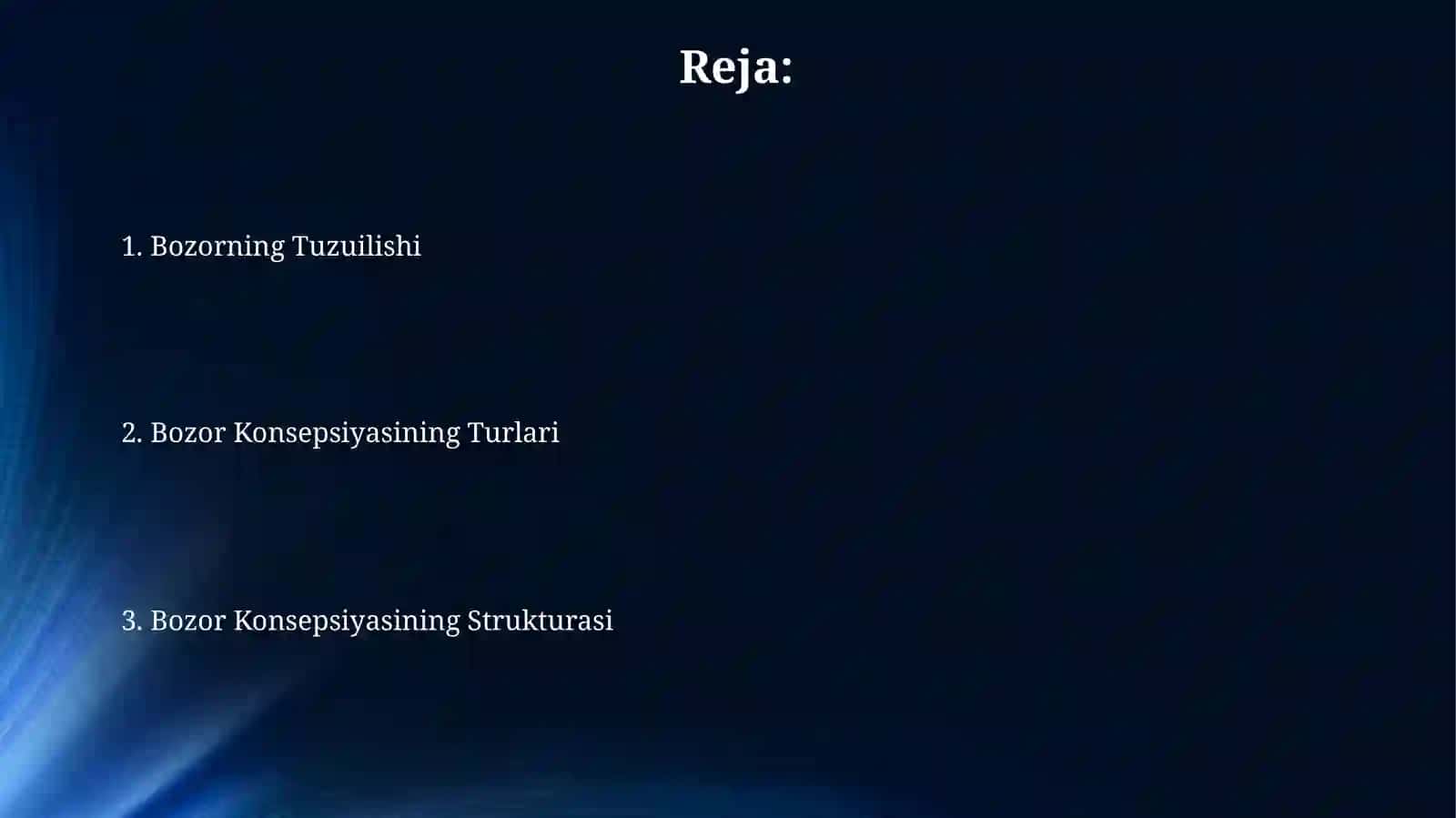 Bozor tushunchasi turlari va uning tuzulishi 2