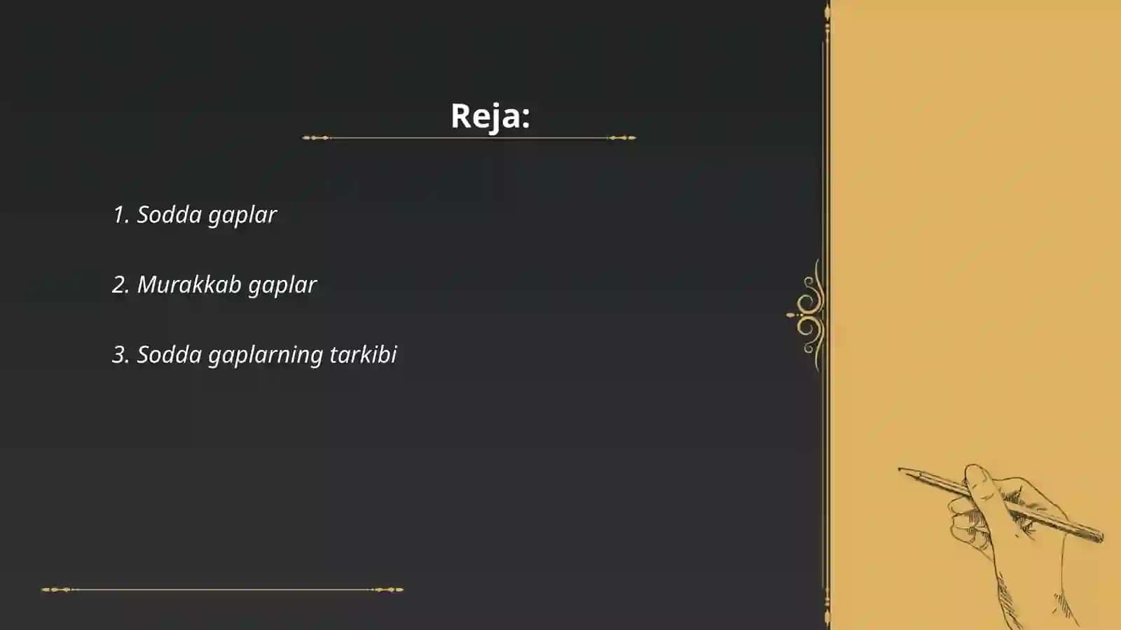 Sodda gap murakkablashuvi 2