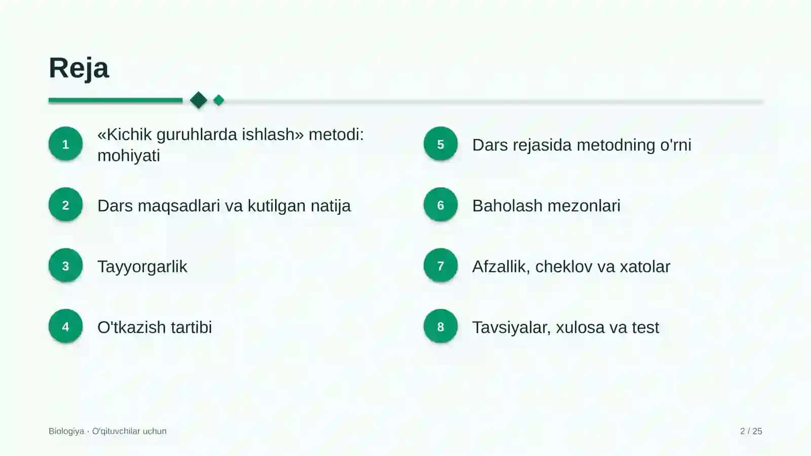 biologiya darslarida kichik guruhlarda ishlash metodidan foydalanish 4652 2