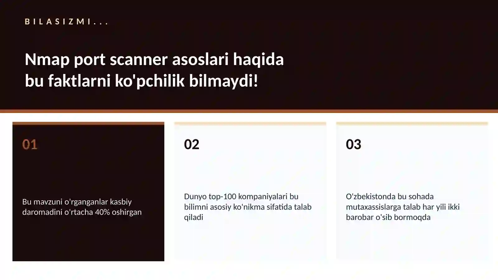Nmap port scanner asoslari 2
