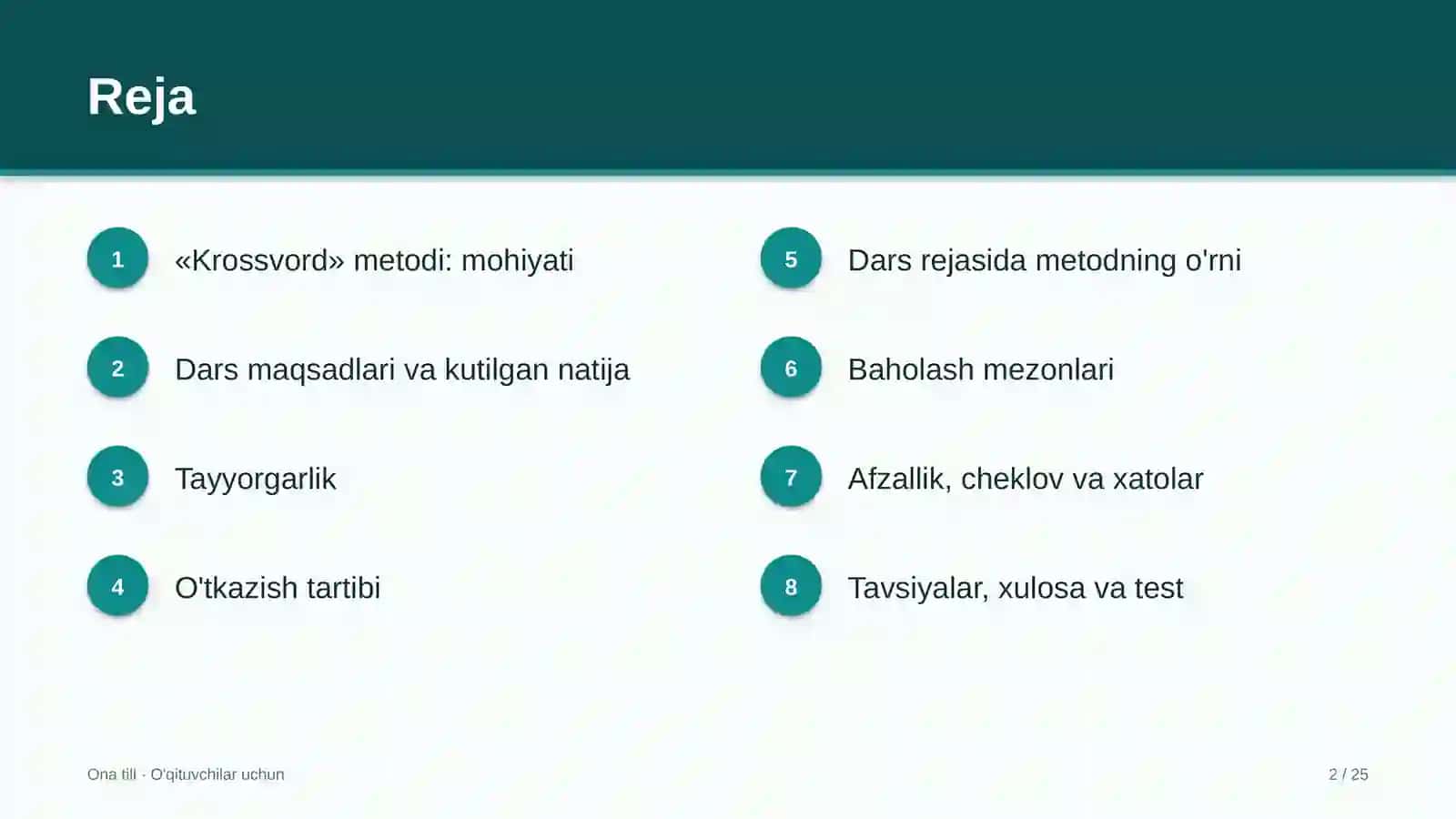 ona tili darslarida krossvord metodidan foydalanish 1798 2