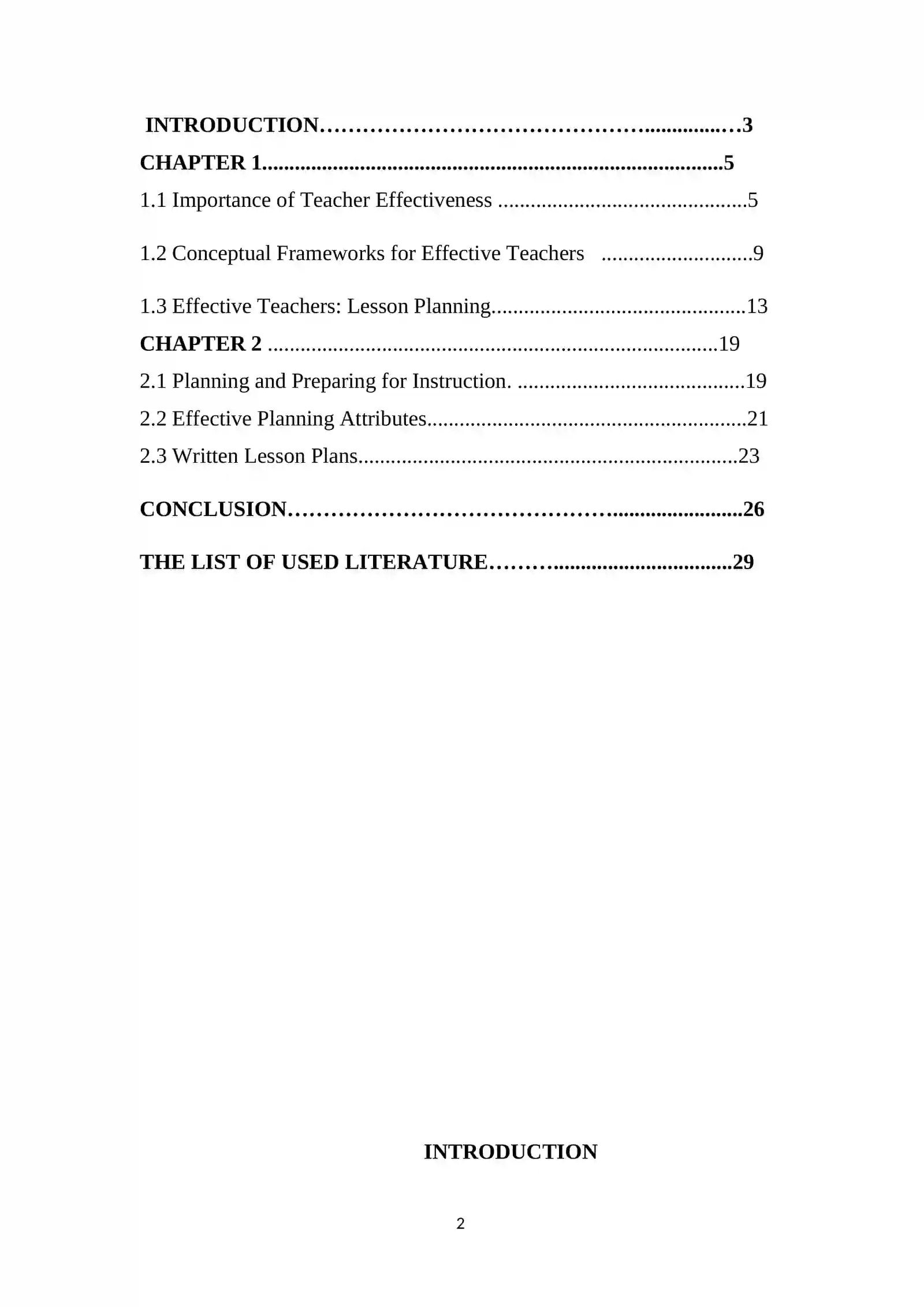 Lesson Planning in Teaching Process 2