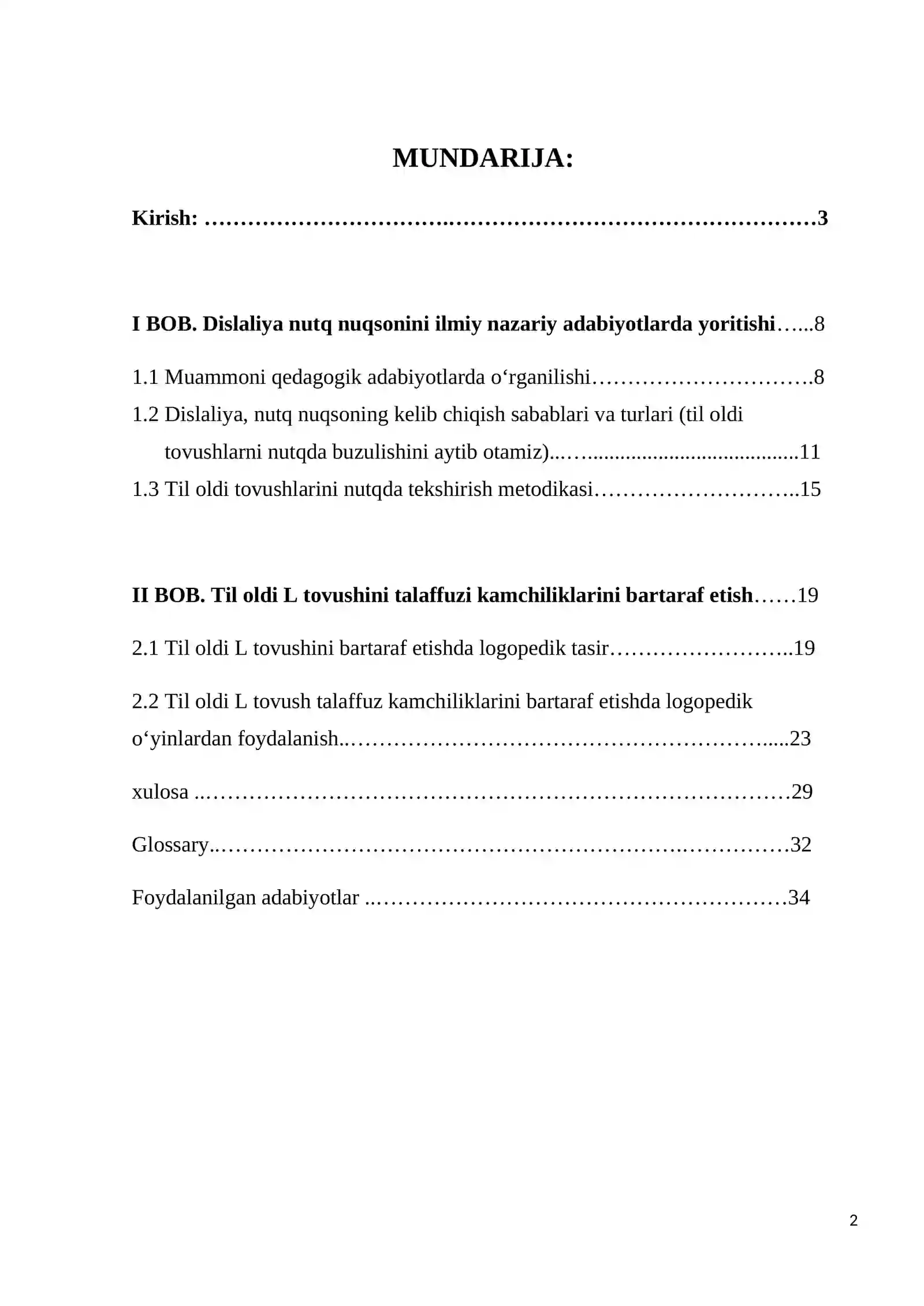 Lambdatizm va uni bartaraf etish 2