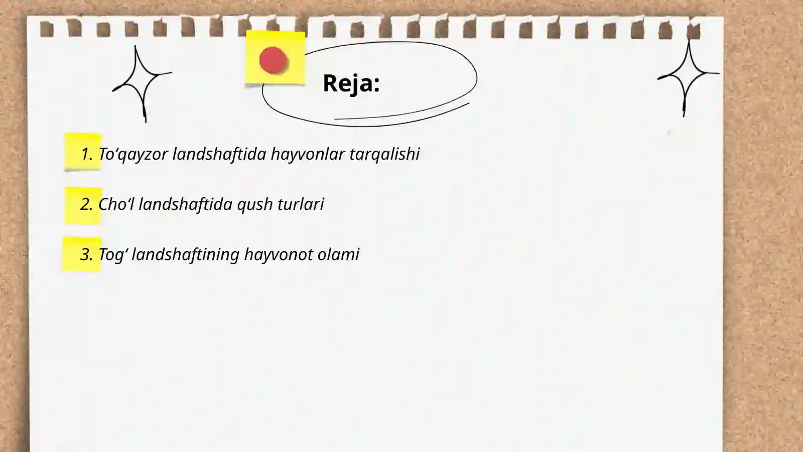 Toʻqayzor landshaftida hayvonlar tarqalishi 2