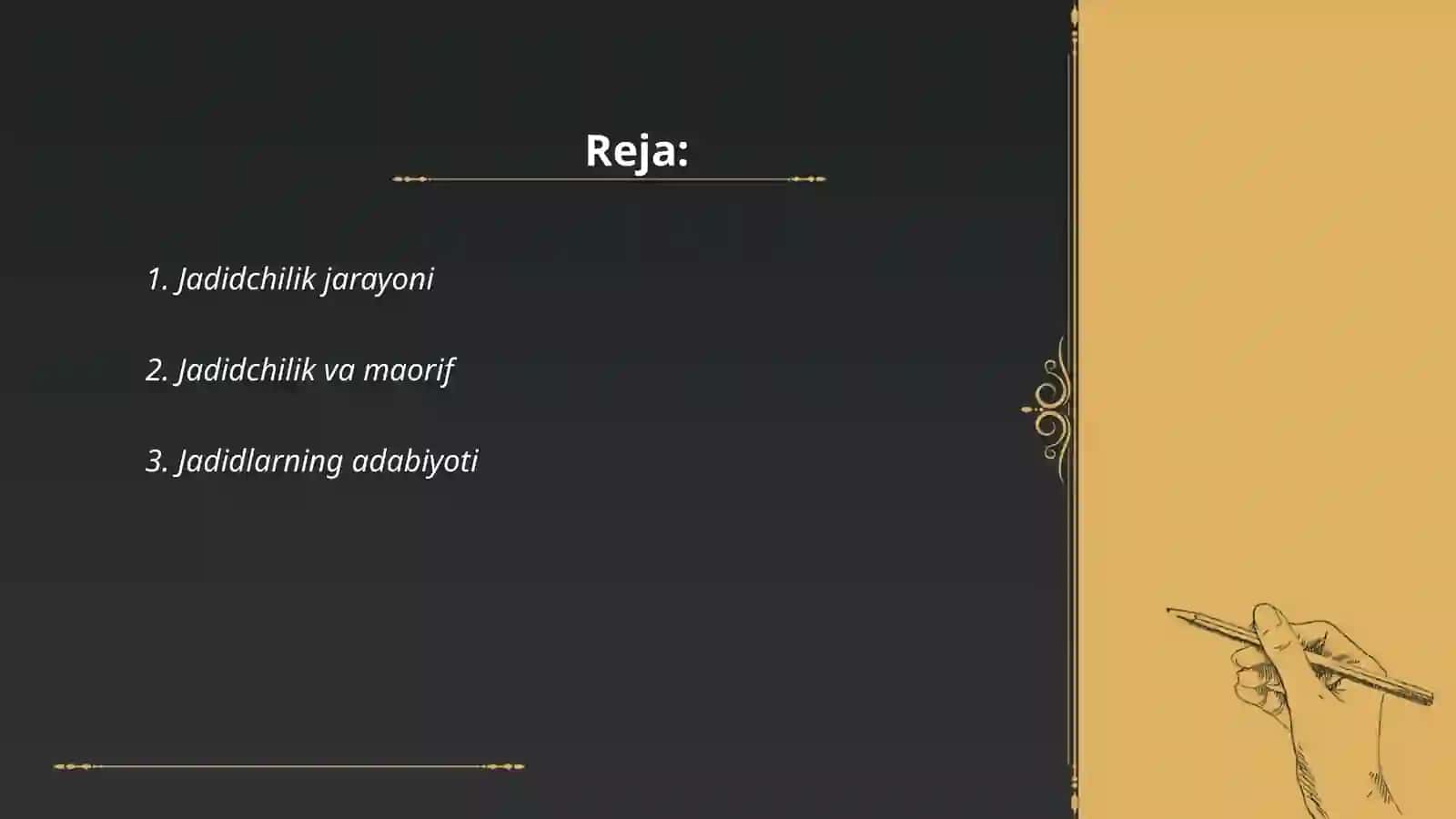Jadidchilik nomoyondalari 2