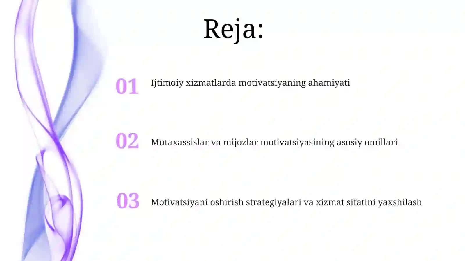 Ijtimoiy xizmatlarni amalga oshirishda mutaxassislar va mijoz motivatsiyasi 2