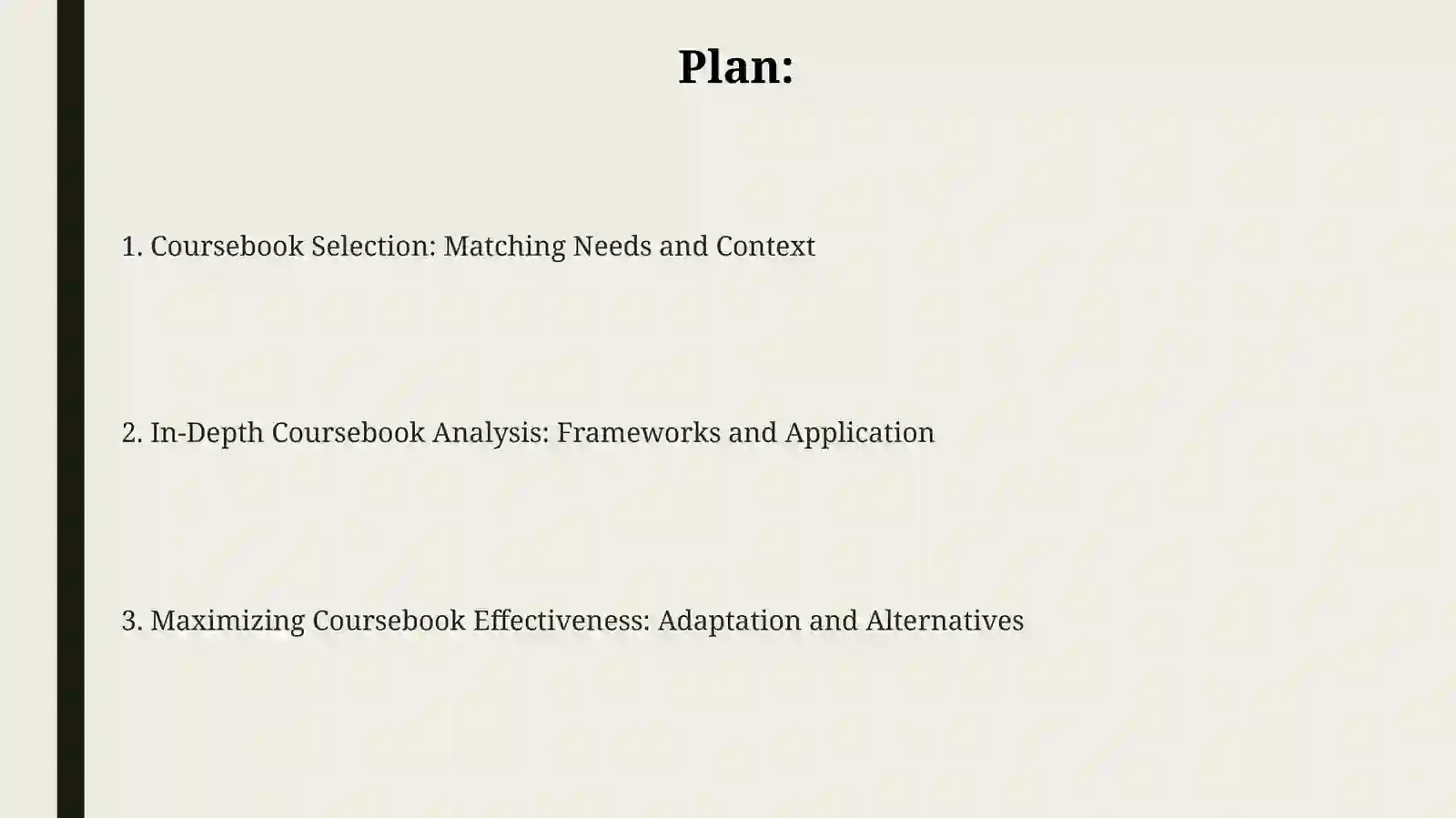Coursebook Selection and Analysis 2