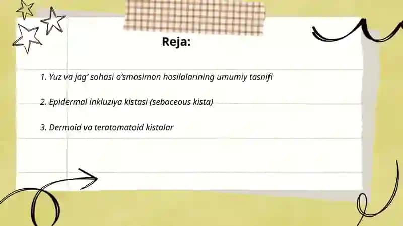 Yuz jaĝ sohasi òsmasimon hosilalari 2