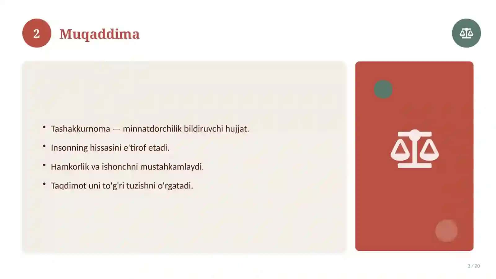 Homiy va hamkorlarga tashakkurnoma 2