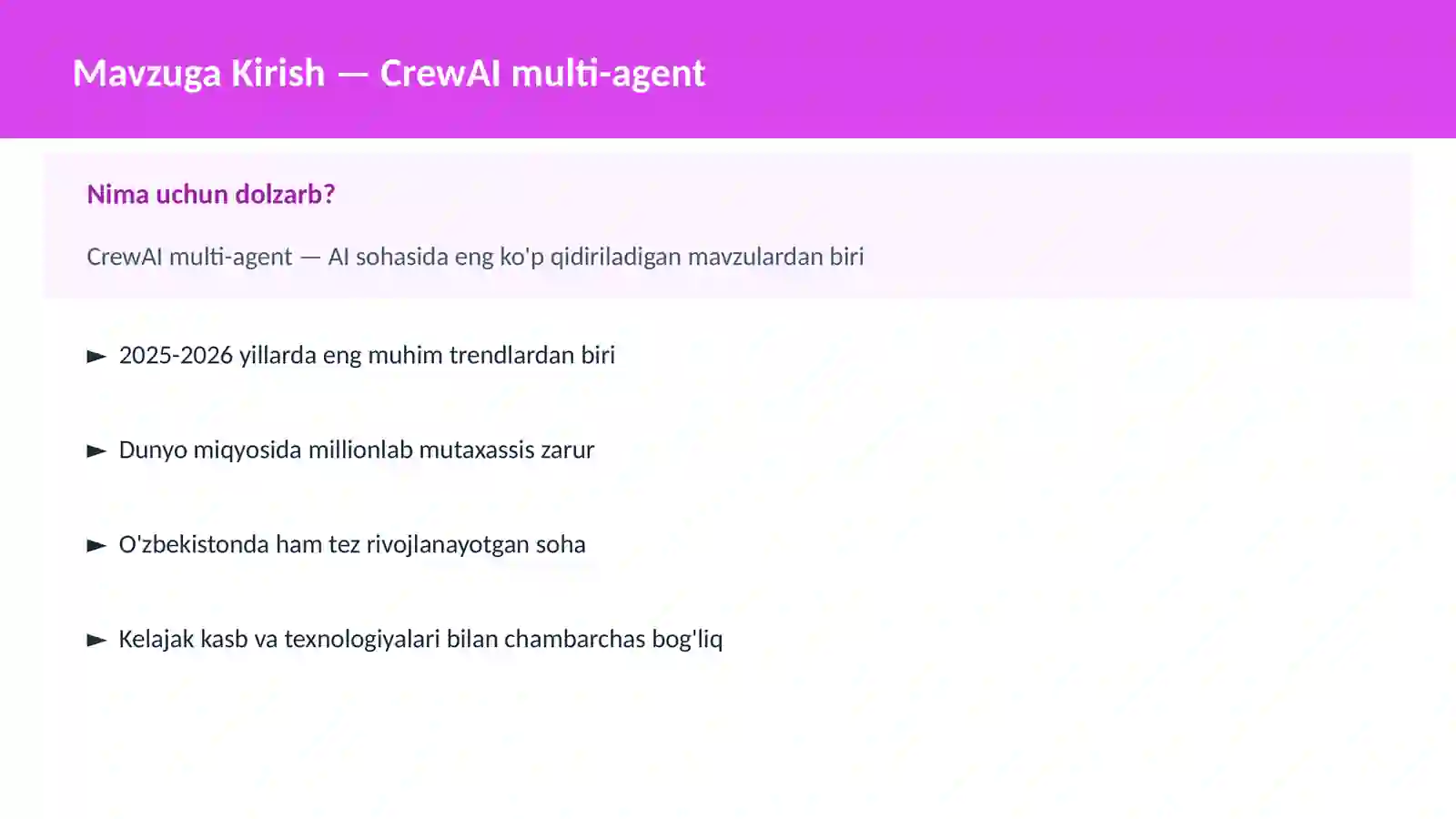 CrewAI multi-agent 2